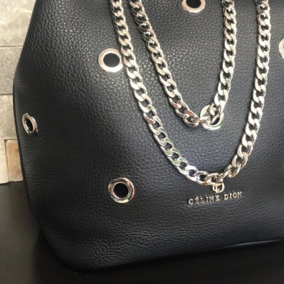 Celine Dion Falsetto Satchel & Chain Link Handles - Picture 8 of 11